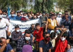 کارگران نیشکر هفت‌تپه اعتصاب کردند