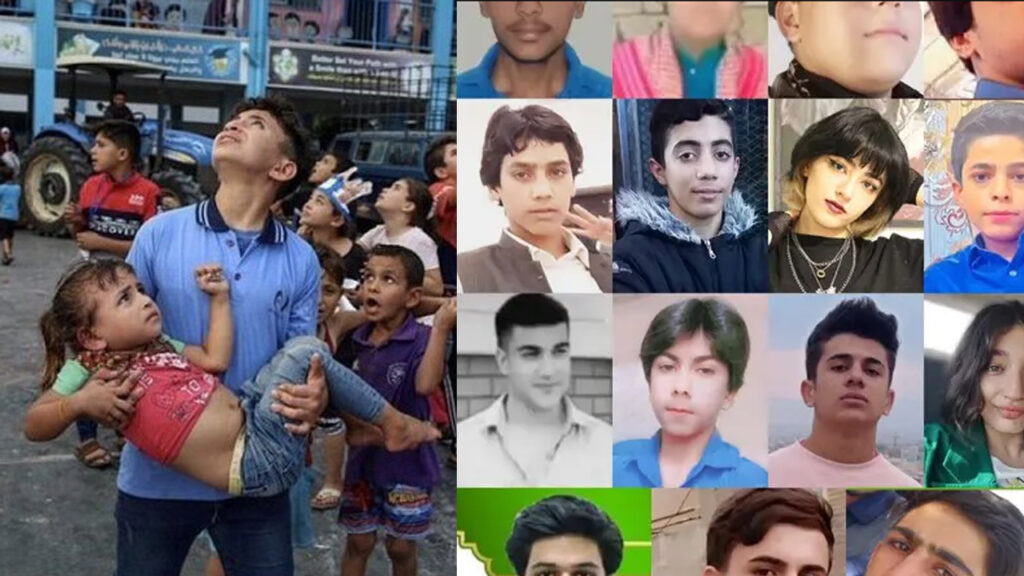 جهانی کودک و رژیم‌های کودک‌کش در ایران و در اسرائیل