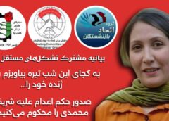 بیانیه مشترک تشکل‌های مستقل صدور حکم اعدام علیه شریفه محمدی را محکوم می‌کنیم