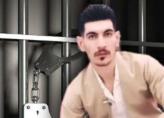 مهاباد؛ انتقال عادل کاکه به زندان مهاباد edited