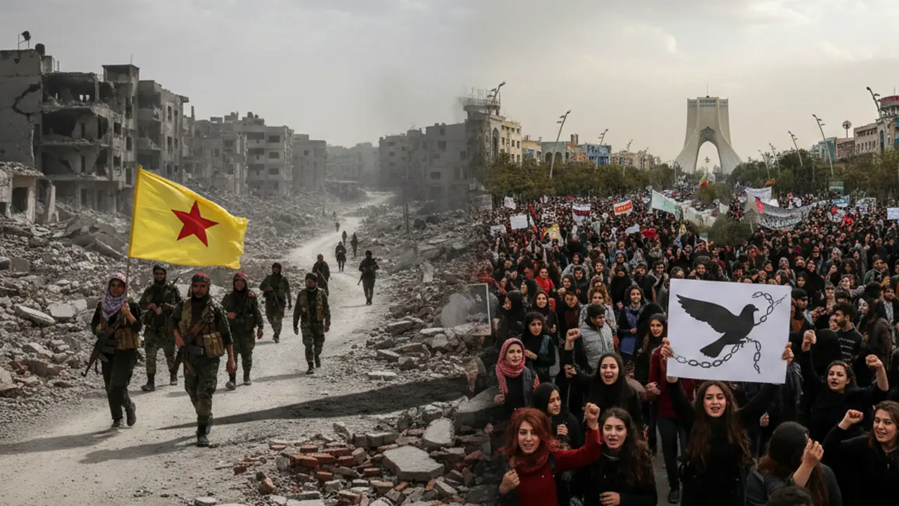 نگاهی کوتاه به سوریه کوبانی و ایران همان منطق سرکوب، همان دشمن طبقاتی با لباس های متفاوت ناصر پاریس